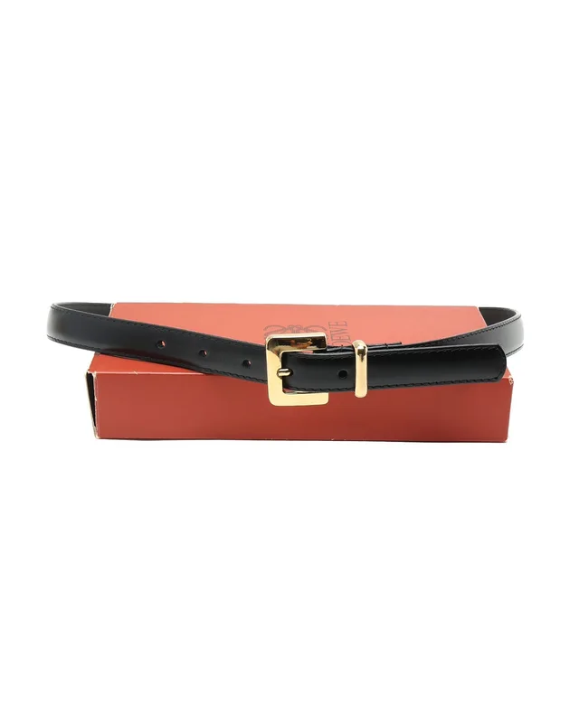 Loewe Logo Belt, Size 70 in Denim from A Retro Tale, photo 2 of 5