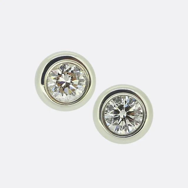 Tiffany & Co. Diamonds by the Yard Stud Earrings from The Vintage Jeweller