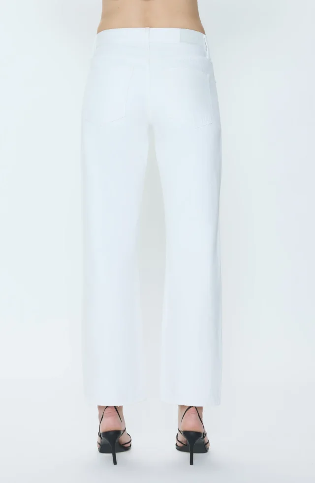 Pistola Lexi Mid Rise Bowed Straight Leg Jeans, photo 2 of 4 from Nordstrom Rack