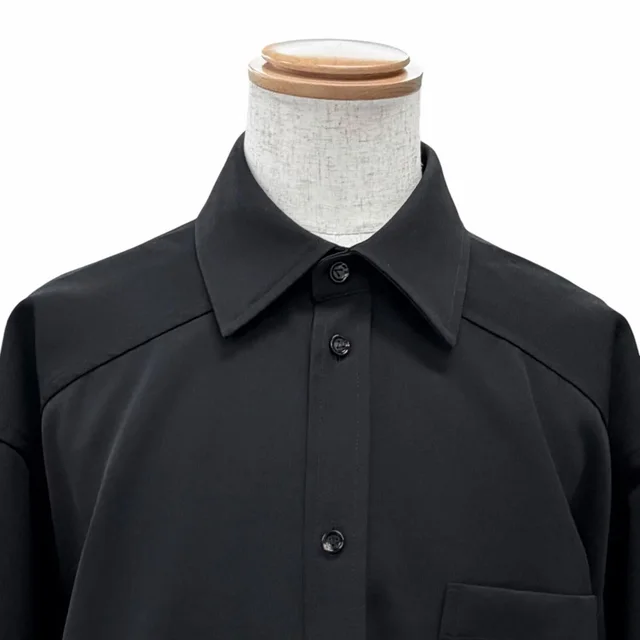 Bottega Veneta Wool Twill Long Sleeve Shirt in Wool from LuxUness, photo 2 of 2