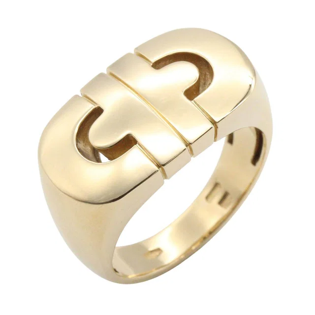 Bvlgari Parentesi Au750 Ring Size 10 from LuxUness