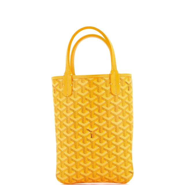 Goyard Mini Poitiers Tote Coated Canvas in orange Coated canvas from Poshmark