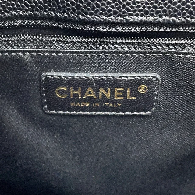 Chanel Matelasse PST Chain Tote BlackA50994 Caviar Leather in Caviar leather from GALLERY RARE, photo 13 of 14