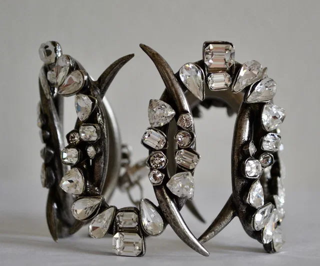 Saint Laurent Crystal Cuff Smoking Collection from HEWI
