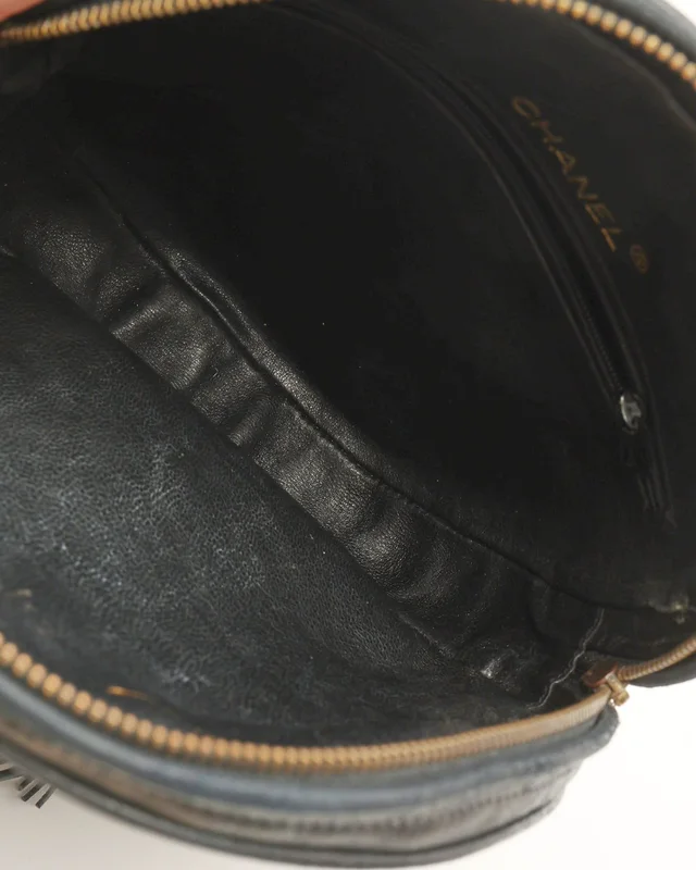 Chanel Classic Round Tassel Chain Crossbody Bag in Lambskin from A Retro Tale, photo 6 of 8