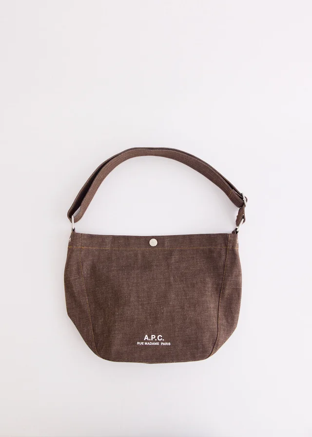 A.P.C. Small Journal Satchel in Brown from Incu, photo 1 of 1