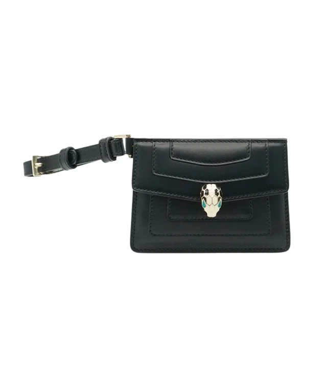 Bvlgari Serpenti Cardholder in Leather from Luxury Promise