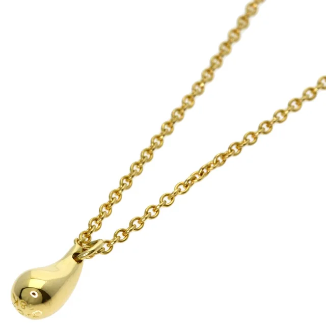 Tiffany & Co. Teardrop Necklace 18k Yellow Gold in Yellow from The Reluxe