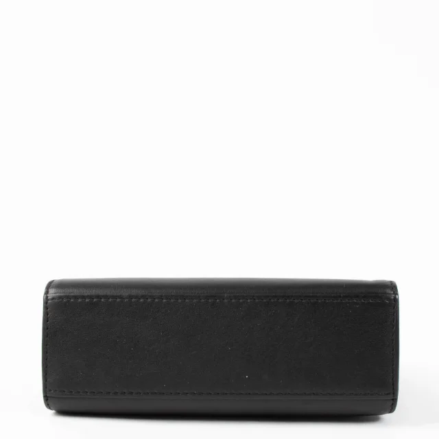 Delvaux Black Supple Calf Tempête Micro Bag in Black Calfskin from Labellov, photo 5 of 8