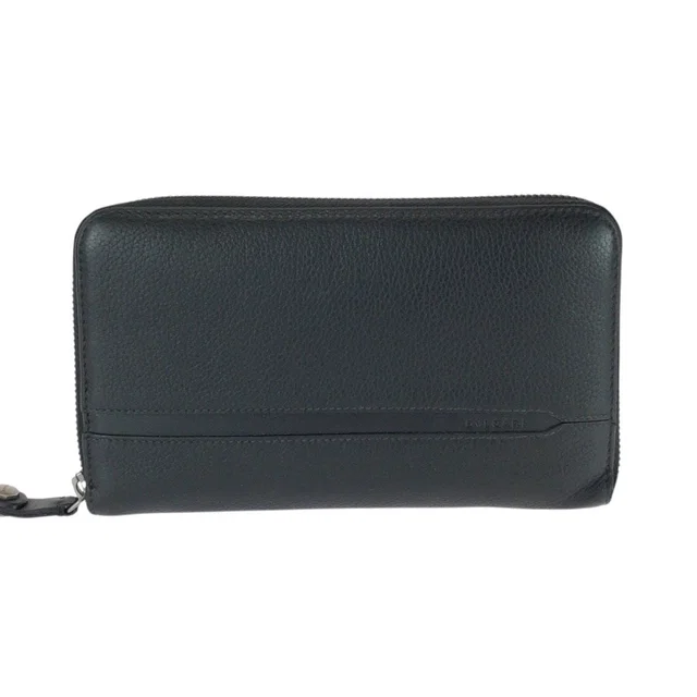 Bvlgari OCTO Leather Long Wallet in Leather from LuxUness