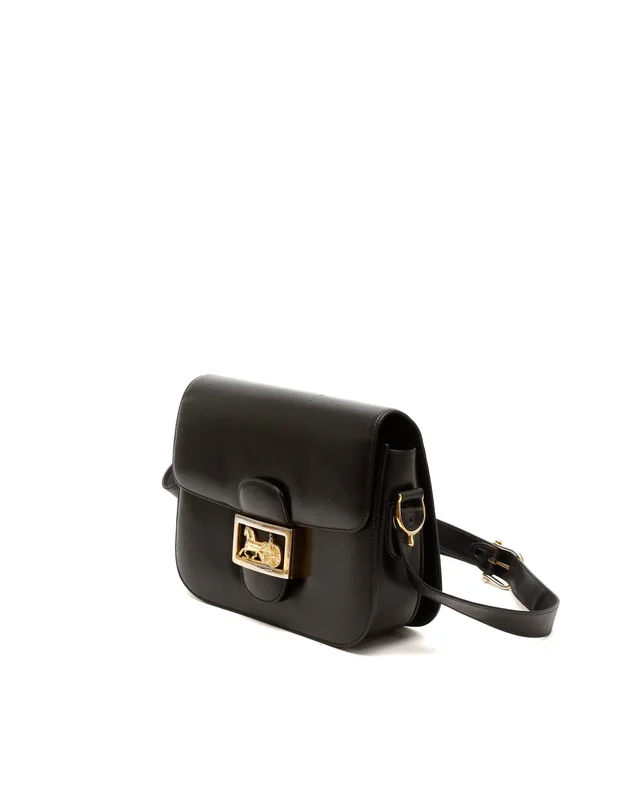 Celine Horse Carriage Box Bag in Leather from A Retro Tale, photo 2 of 10