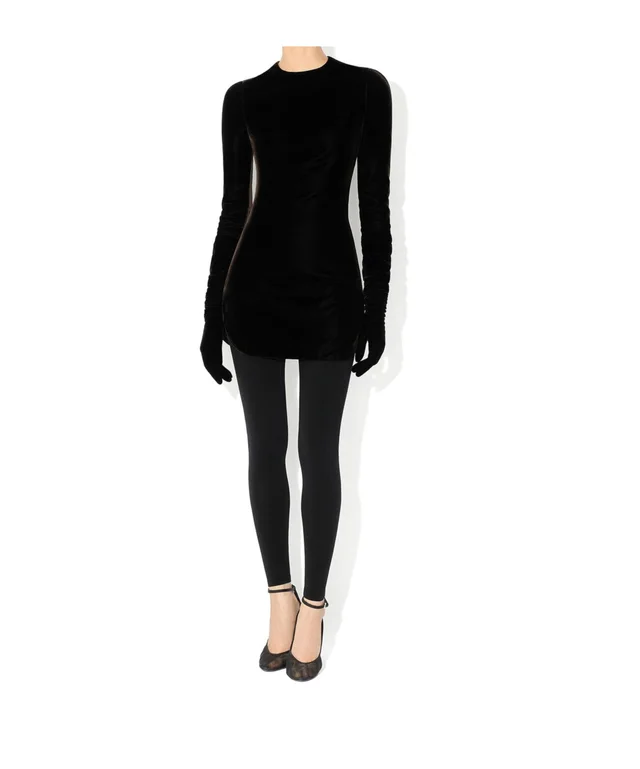 Alaïa Velvet Mini Dress, photo 2 of 4 from SENSER