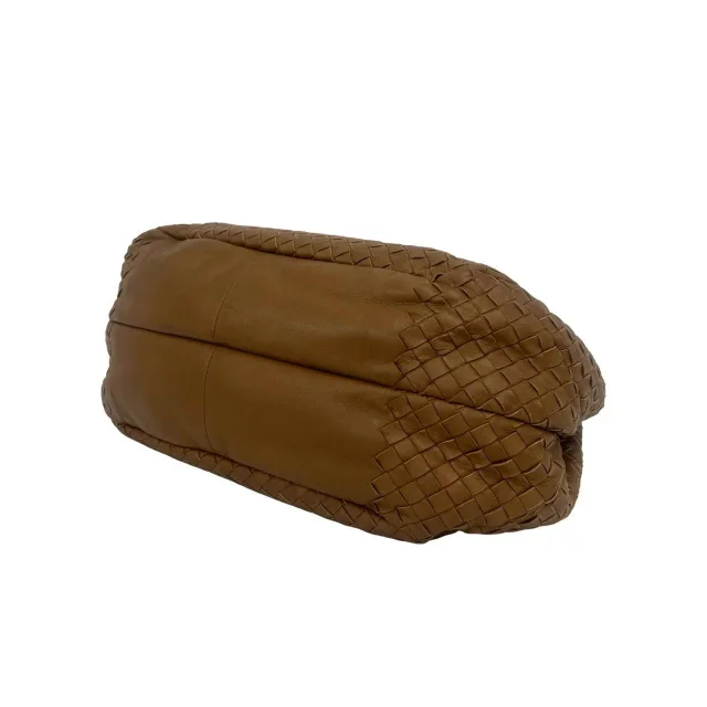 Bottega Veneta Intrecciato Leather Tote Bag in Brown Woven leather from LuxUness, photo 5 of 5