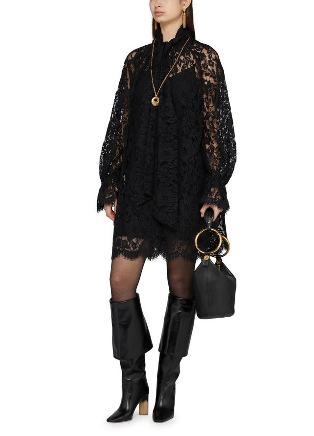 CHLOE Bracelet small shoulder bag in Black Main material: 100% leather domestic calf bos taurus, lining: 100% leather domestic calf, photo 8 of 9 from 24S (Canada)