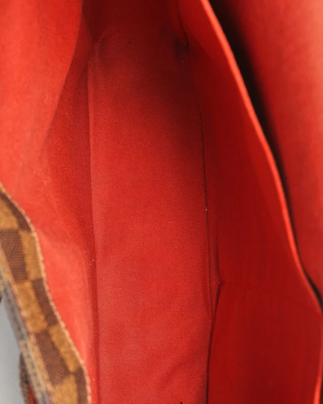 Louis Vuitton Damier Ebene Broadway Bag in Brown Canvas from A Retro Tale, photo 6 of 8