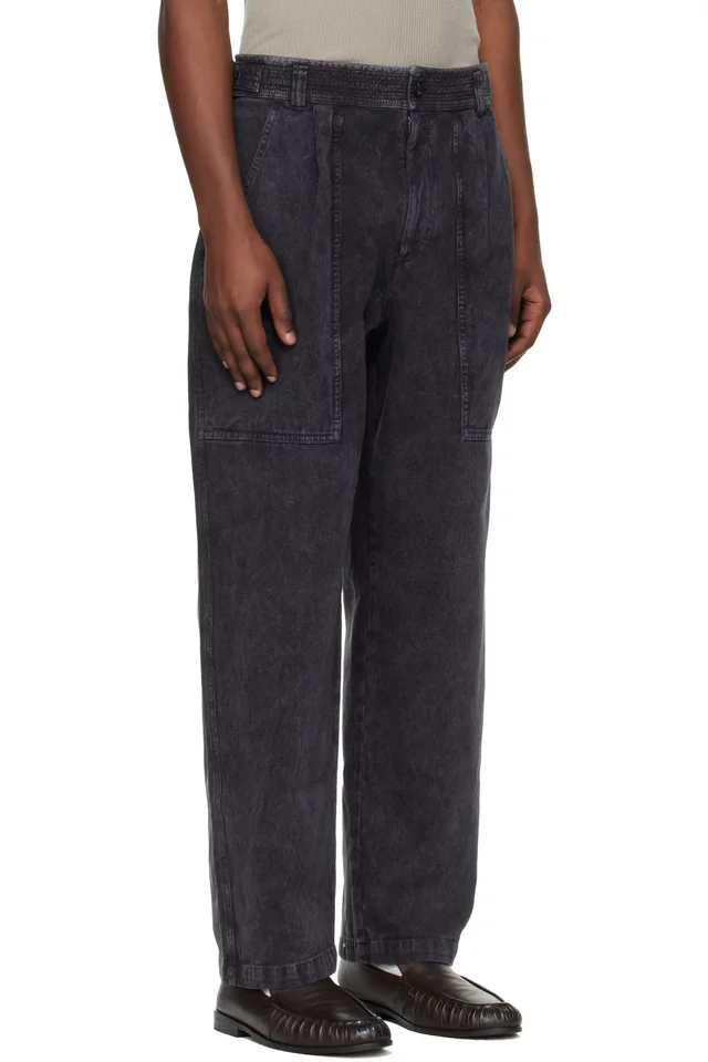 Isabel Marant Black Ilyan Jeans, photo 2 of 4 from SSENSE