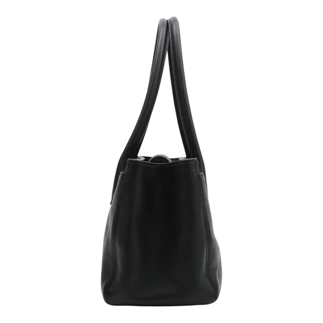 Chanel Executive tote bag, black, made around 2013 in Black Caviar leather from VINTAGE QOO TOKYO, photo 2 of 2