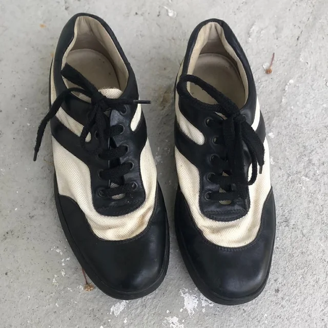Tod's Tod’snylonnleather in black|white Nylon from Poshmark