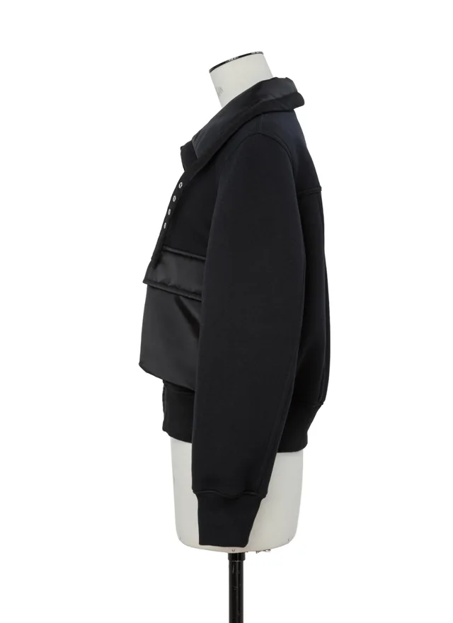Sacai Buckled High-Neck Oversized Jacket, photo 9 of 9 from SENSER