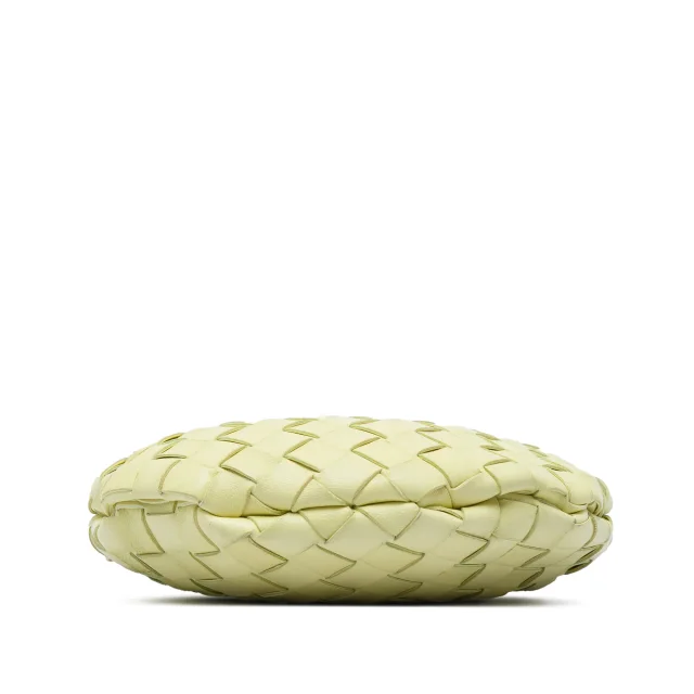 Bottega Veneta Mini Nappa Intrecciato Sardine in yellow Nappa leather from Her-Age, photo 3 of 5