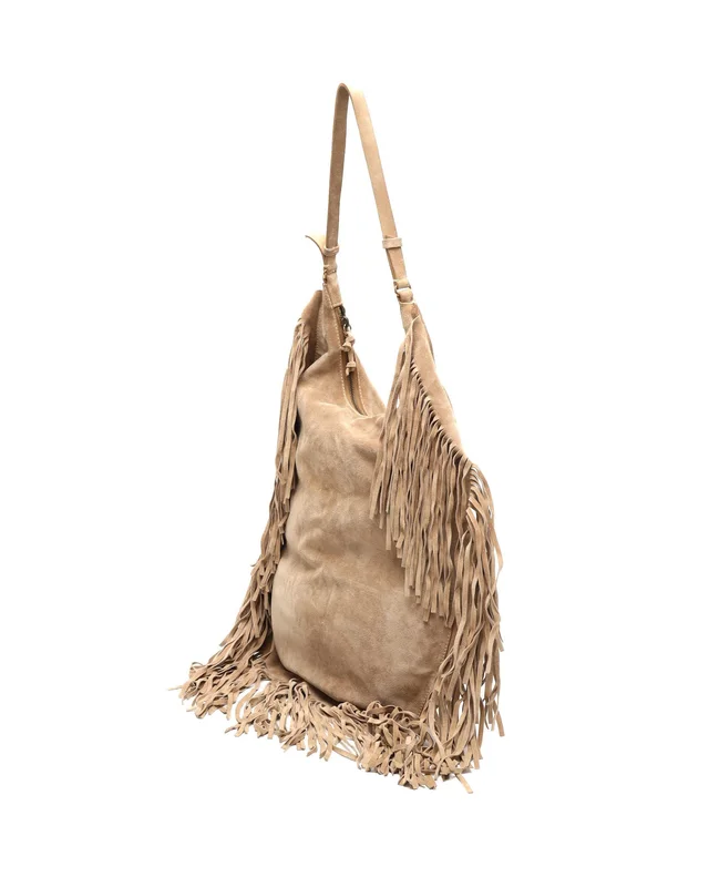 Miu Miu Fringe Hobo Bag in Suede from A Retro Tale, photo 2 of 7