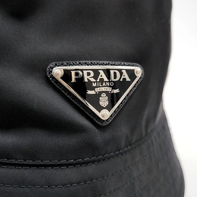 Prada Nylon Bucket Hat (1HC137) from GUGUS, photo 4 of 6