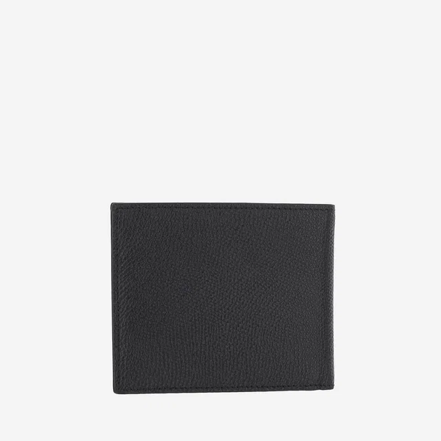 Valentino Garavani Vlogo Signature Leather Wallet — Black & Cardholders in Black Leather from HEWI