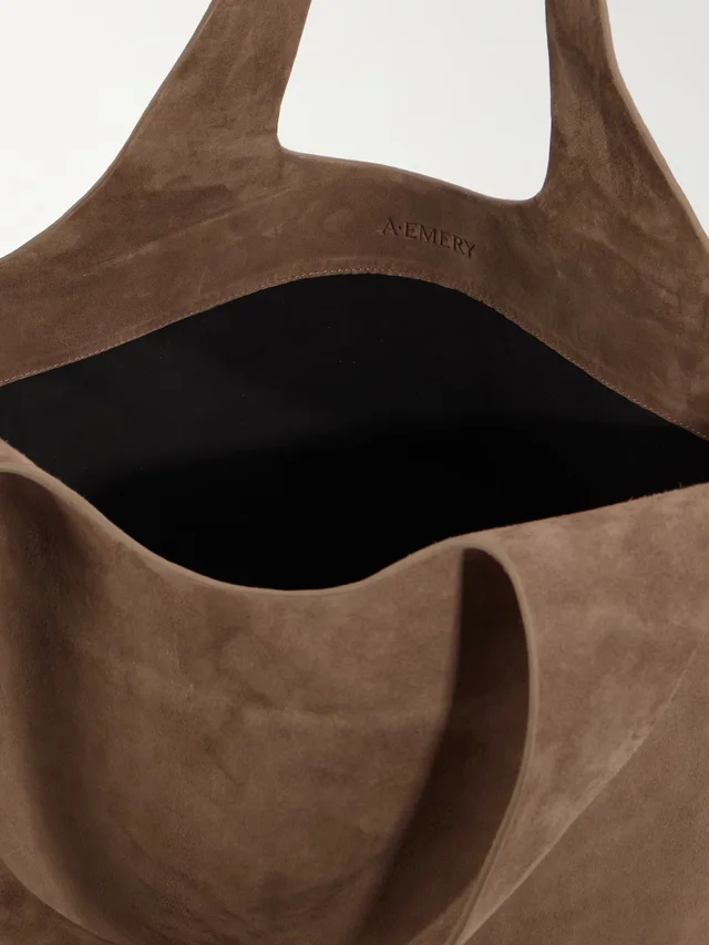 A.EMERY Timms suede tote - dark brown - One Size in Brown 100% Leather, photo 5 of 5 from NET-A-PORTER (Canada)