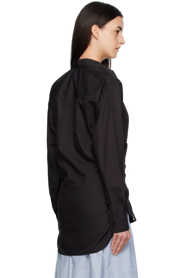 Charles Jeffrey LOVERBOY Black Hug Shirt, photo 3 of 4 from SSENSE