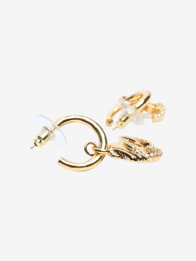 Chanel Gold seashell earrings in Gold from Sign of the Times, photo 2 of 2