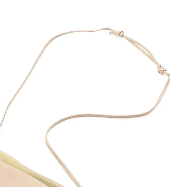 Celine Trio Flap Leather Shoulder Bag in Beige Leather from LuxUness, photo 7 of 7