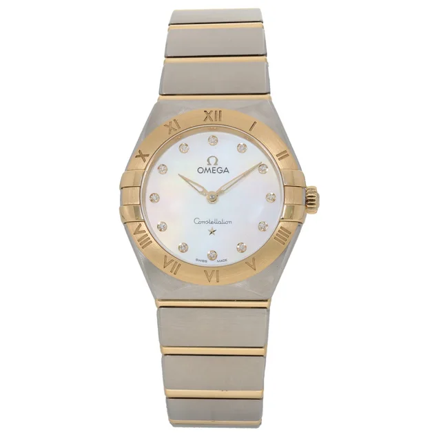 Omega Constellation 131.20.28.60.55.002 28mm Bi-Colour Watch from H&T