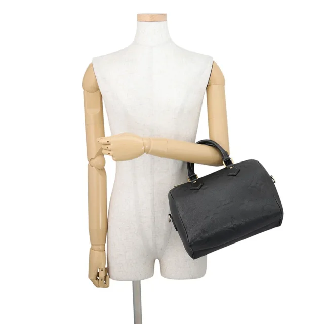 Louis Vuitton Speedy Bandouliere NoirM58951 Monogram Empreinte Leather Size 25 in Leather from GALLERY RARE, photo 4 of 17