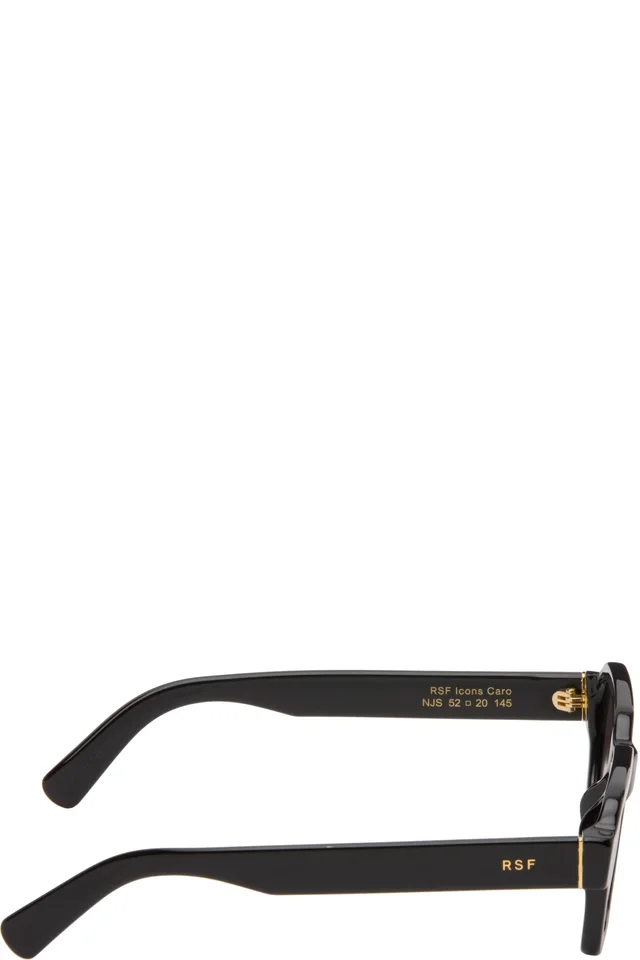 RETROSUPERFUTURE Black Caro Sunglasses, photo 2 of 4 from SSENSE