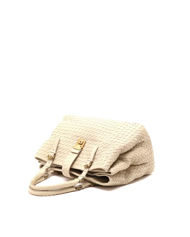Bottega Veneta Large Intrecciato Roma Bag in Woven leather from A Retro Tale, photo 4 of 8