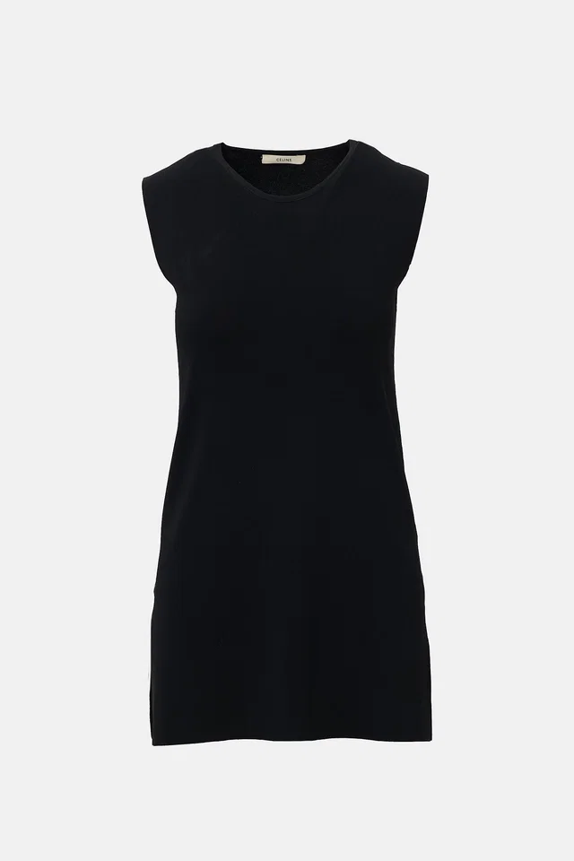 Celine Jersey Sleeveless Top from VSP Consignment