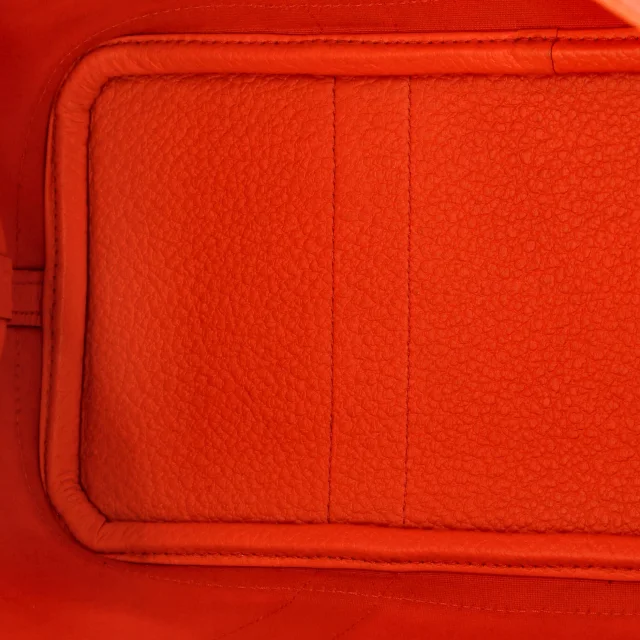 Hermès Garden Party Tote Toile and Leather 30 in orange Leather from Rebag, photo 5 of 7