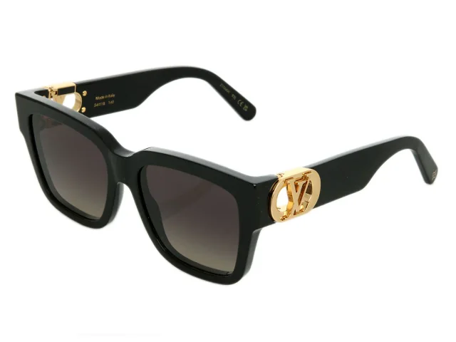 Black LV Link Sunglasses in Black from Ann's Fabulous Finds, photo 2 of 6