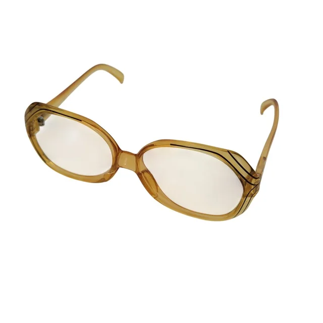 Dior 2035 10 Vintage Oversized Amber Glasses Frames Germany 52-14 in neutral|yellow|brown from Poshmark
