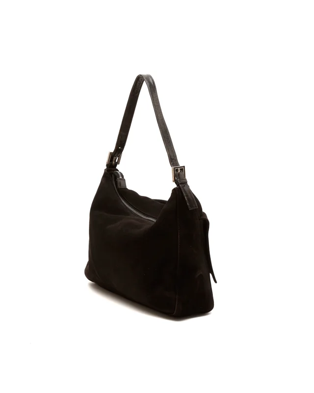 Fendi Large Mamma Suede Bag in Suede from A Retro Tale, photo 3 of 8