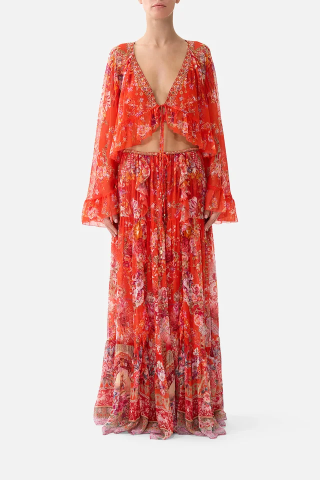 Camilla eBoutique TIERED SKIRT WITH RUFFLE DETAIL OLÉ OLÉ from CAMILLA, photo 1 of 1
