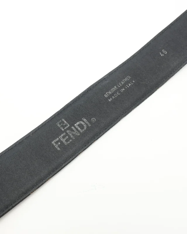 Fendi FF Zucca Belt, Size 75 in Canvas from A Retro Tale, photo 3 of 5