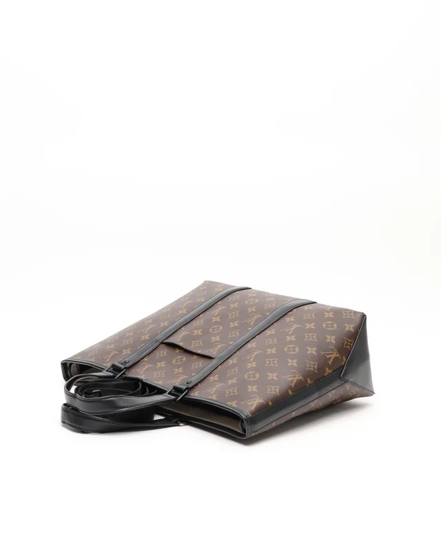 Louis Vuitton Monogram Macassar Weekend PM Tote Bag in Coated canvas from A Retro Tale, photo 5 of 9
