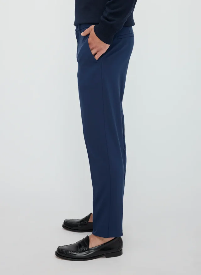 Kit and Ace Tenure Air Ponte Pants in Deep Blue Sculpted Ponte, photo 5 of 6 from Kit and Ace