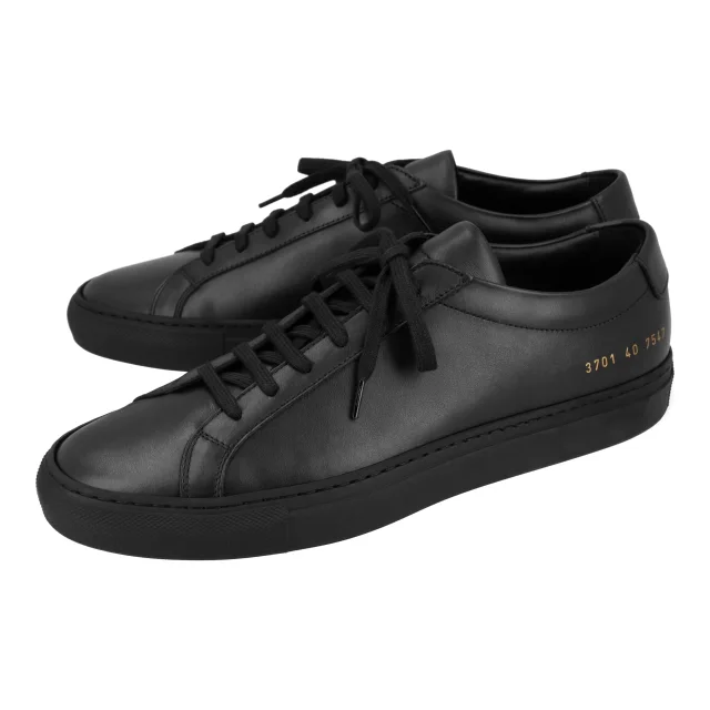 Common Projects Achilles Sneakers in Black, photo 4 of 6 from ShopSimon