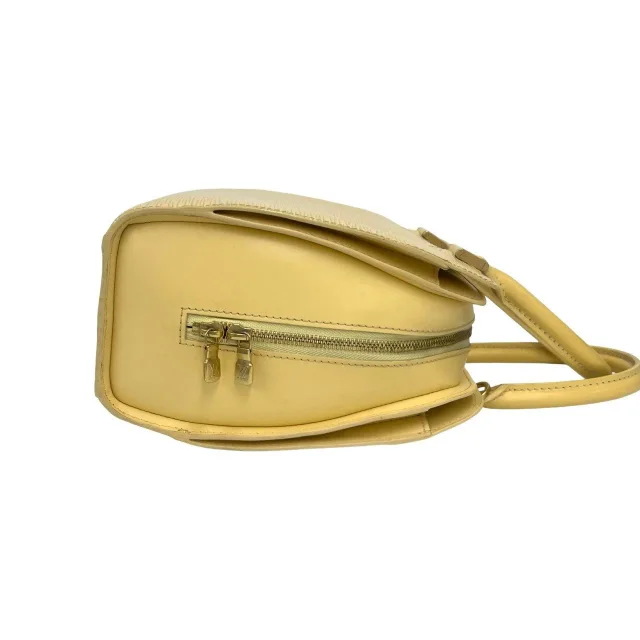 Louis Vuitton Pont Neuf Epi Handbag in Yellow Leather from LuxUness, photo 6 of 10