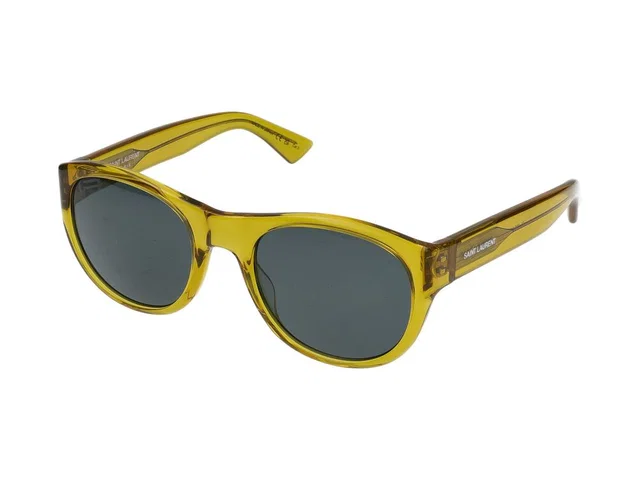 Saint Laurent Sl Sunglasses — Yellow Acetate in Yellow from HEWI