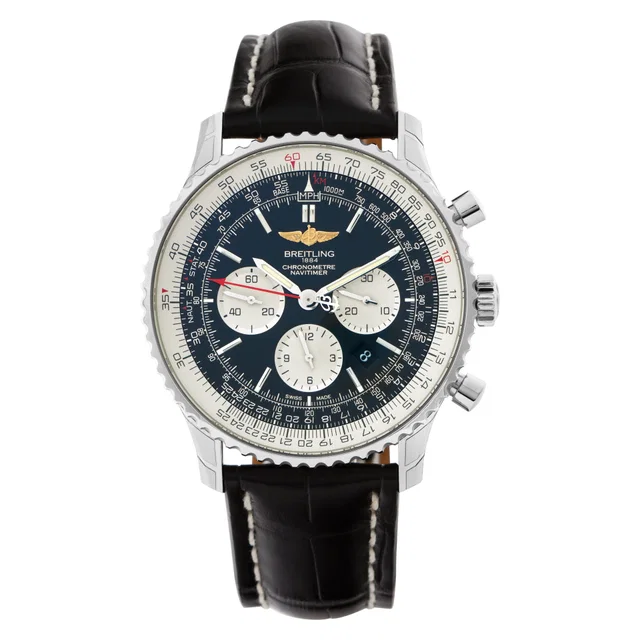 Unused Breitling Navitimer 46mm AB012721 in Stainless Steel from Gray And Sons