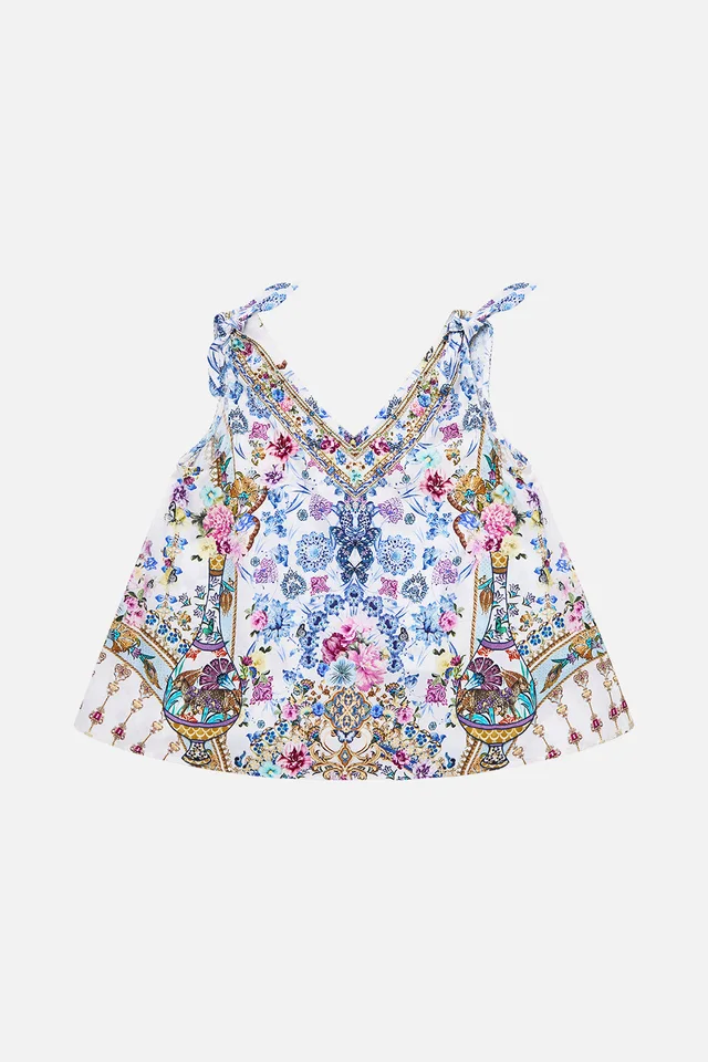 Camilla eBoutique KIDS SLEEVELESS TOP WITH TIE SHOULDER ALL ABOUT THAT LACE from CAMILLA, photo 1 of 1