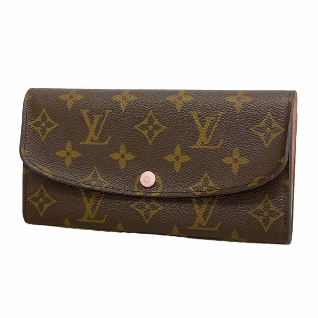 Louis Vuitton Wallet Monogram Portefeuille Emily Rose Ballerine in Pink from The Reluxe